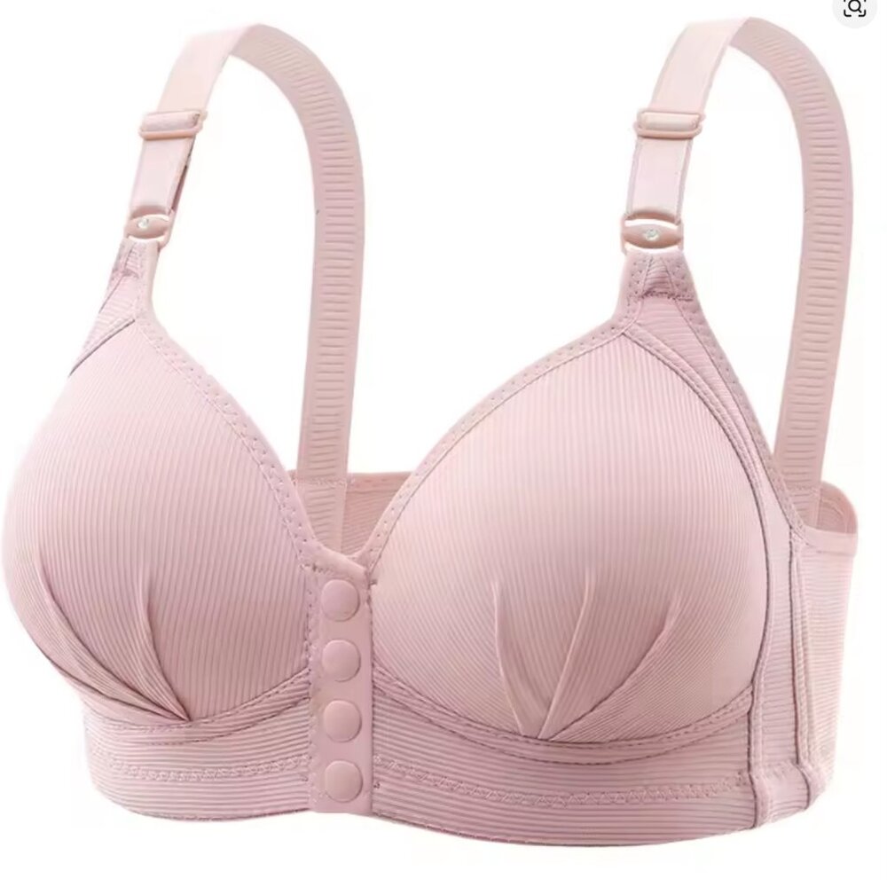 Womens' Bra 38C no wire. front snap closure